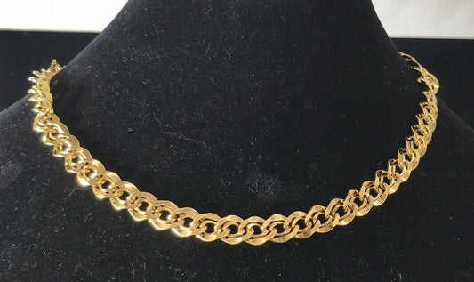 Vintage Napier Gold Plated 17 1/2" Necklace