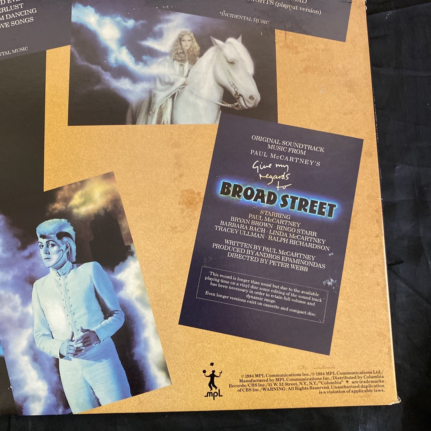 NM PROMO!! Paul McCartney 1984 LP  'Give My Regards To Broad Street'  Beatles