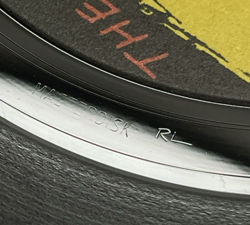 The Police Synchronicity 1983-MASTERDISK RL A&M SP-3735 Purple Translucent BRY