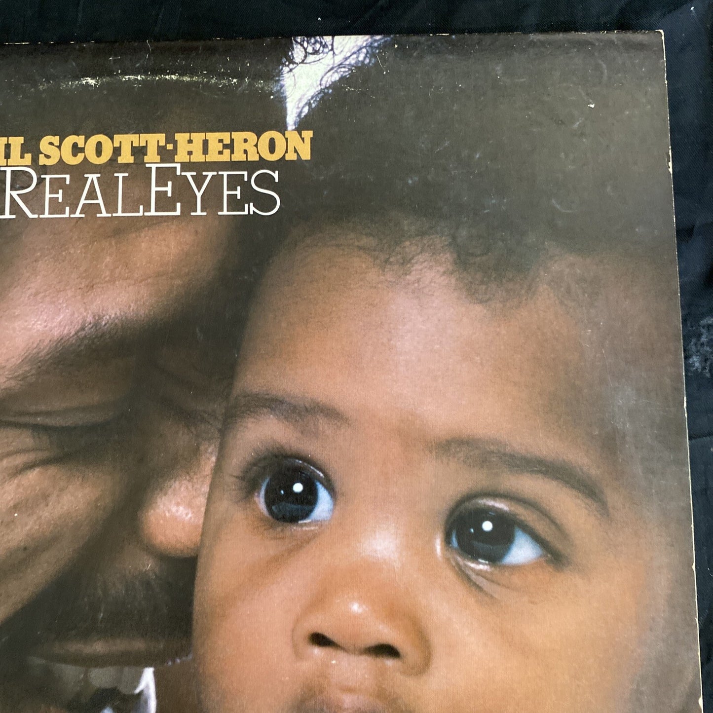 NM 1st PRESS GIL SCOTT-HERON Real Eyes ARISTA LP AL 9540