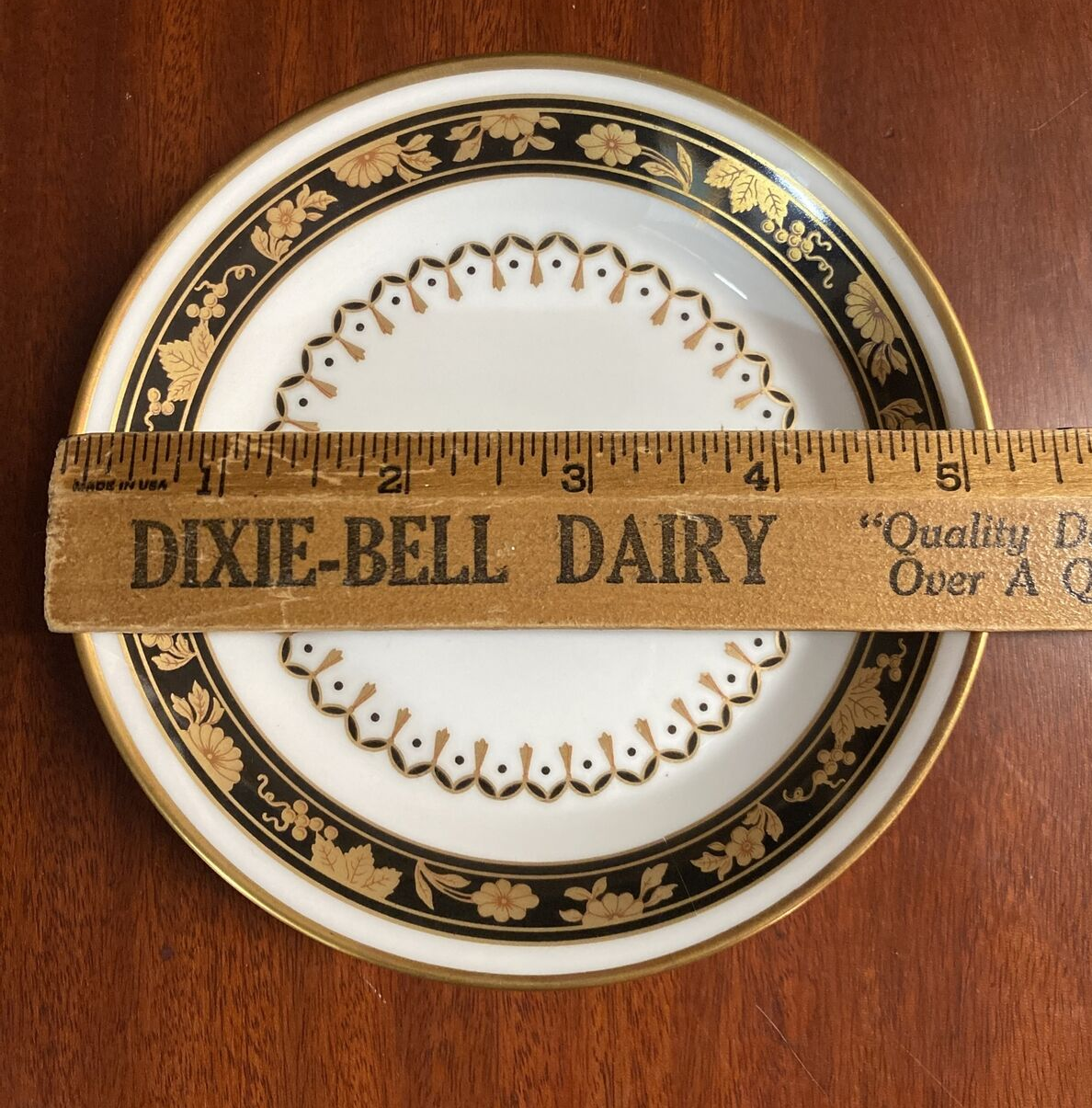 Richard Ginori Pincio Blak Black Place Setting Dish Set Of 6