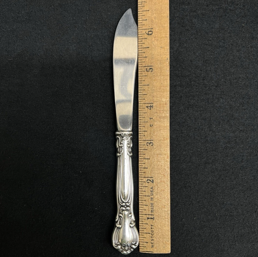 Chantilly by Gorham Sterling 38.2g Hollow Handle Master Butter Knife 6 5/8"
