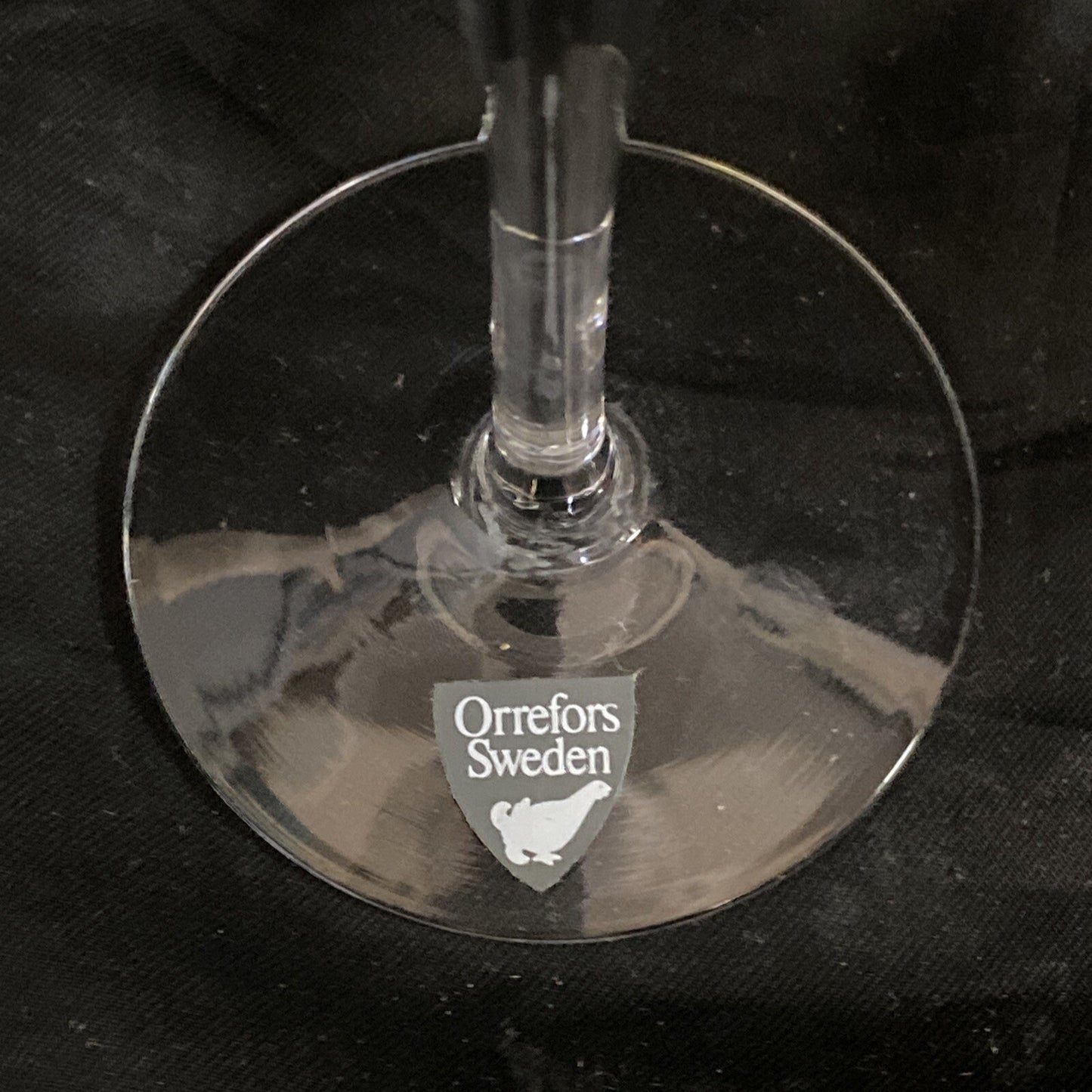 Set of 3 Orrefors Schnapps Victoria Blown Glasses 7 1/8" Sweden