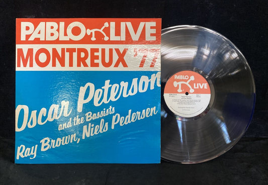 PROMO OSCAR PETERSON - MONTREUX '77 - PABLO LIVE RECORDS 2308 213 1977