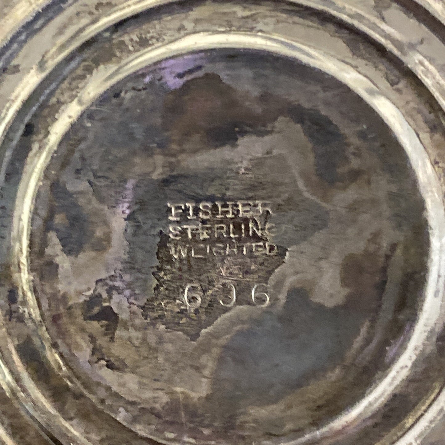 Fisher Silversmiths Sterling Silver 6 1/2" Weighted "606" Bud Vase 104g