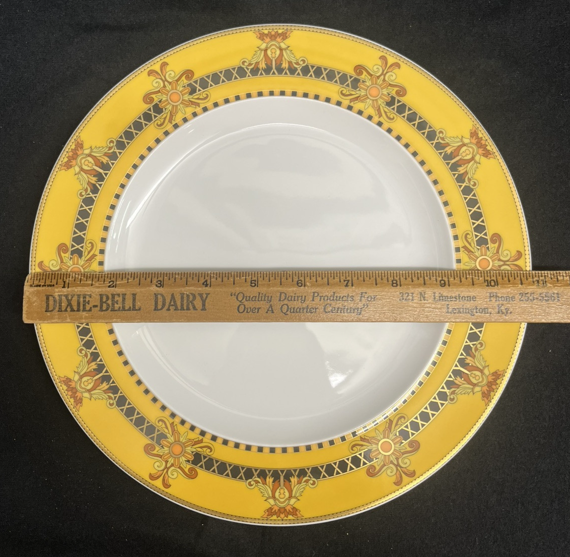 Versace Barocco Dinner Plate 10.75"