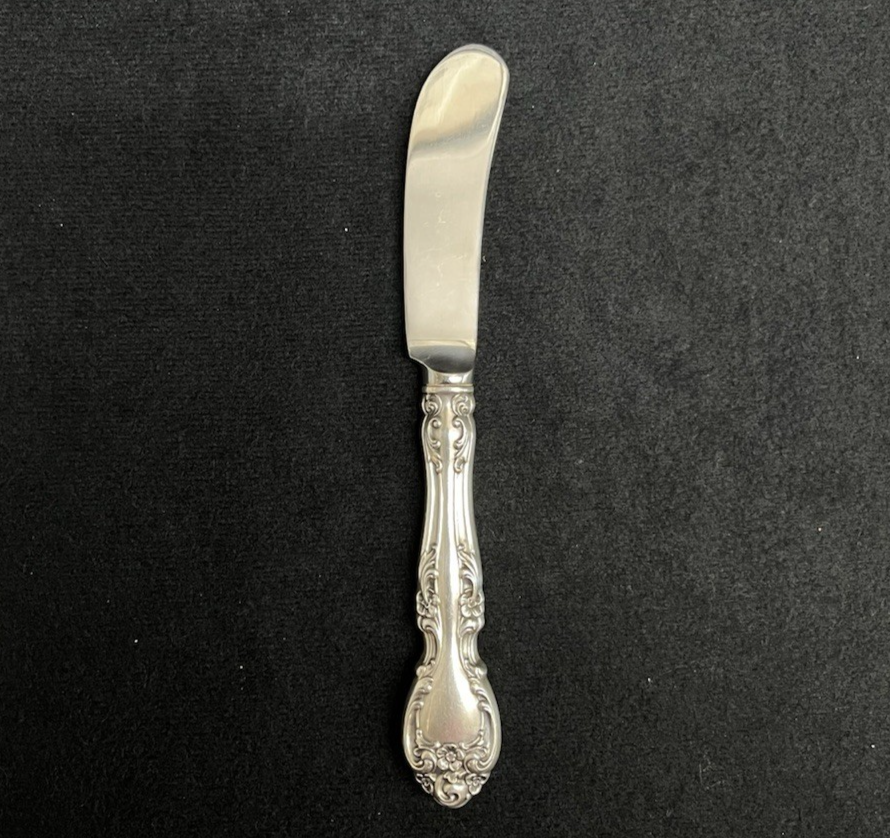 Melrose by Gorham 38.37g Sterling Hollow Handle Paddle Butter Spreader 6 1/8 in