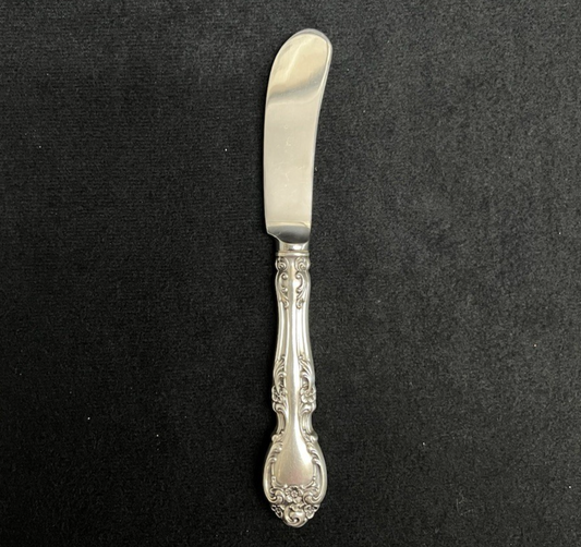 Melrose by Gorham 38.37g Sterling Hollow Handle Paddle Butter Spreader 6 1/8 in