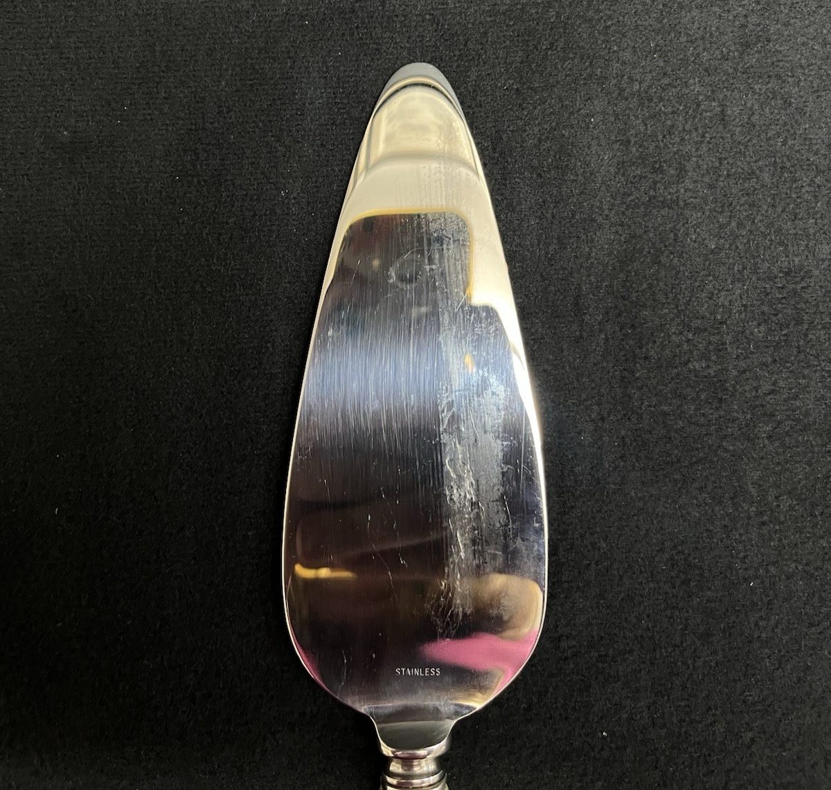 Melrose and Gorham Sterling Silver Pie Server 10 3/8 in - 103.81g