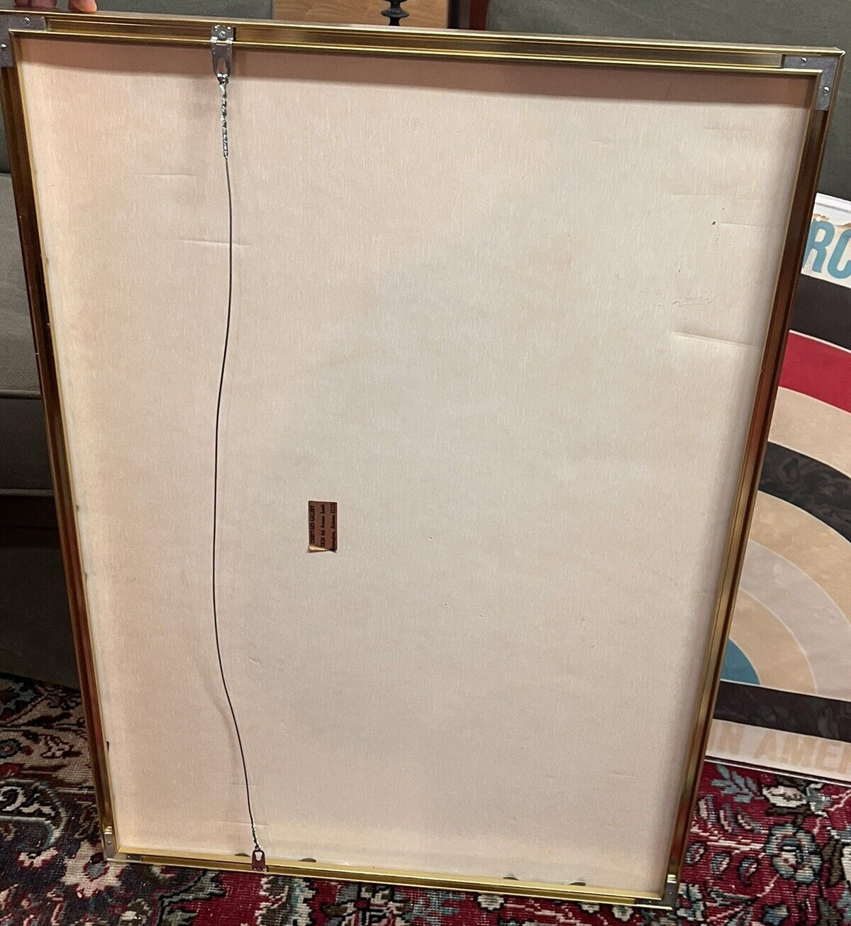 VTG Francois Morellet Berlin Art Gallery 1977 Frank Stella Poster BH72