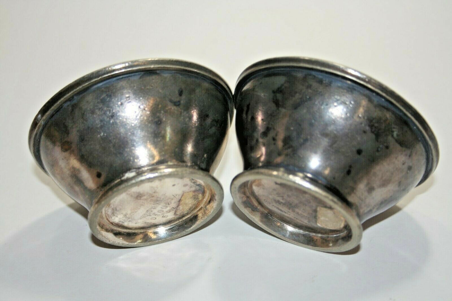 Davison-Paxon Silver Soldered Pair Finger Bowls International Silver 5002 Bowl