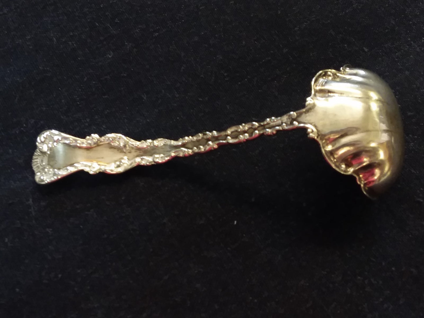 WATSON "ST. LOUIS" STERLING SILVER GRAVY / SAUCE  LADLE, c. 1903