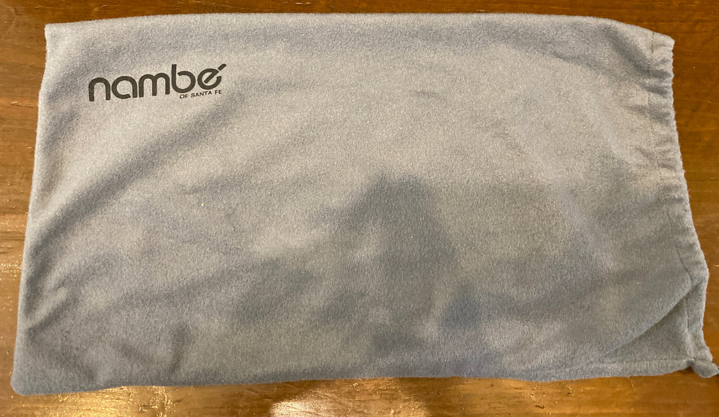 Vintage 1990 NAMBE 668 15-INCH Sculpture LAVA BOWL w/ original bag BH297