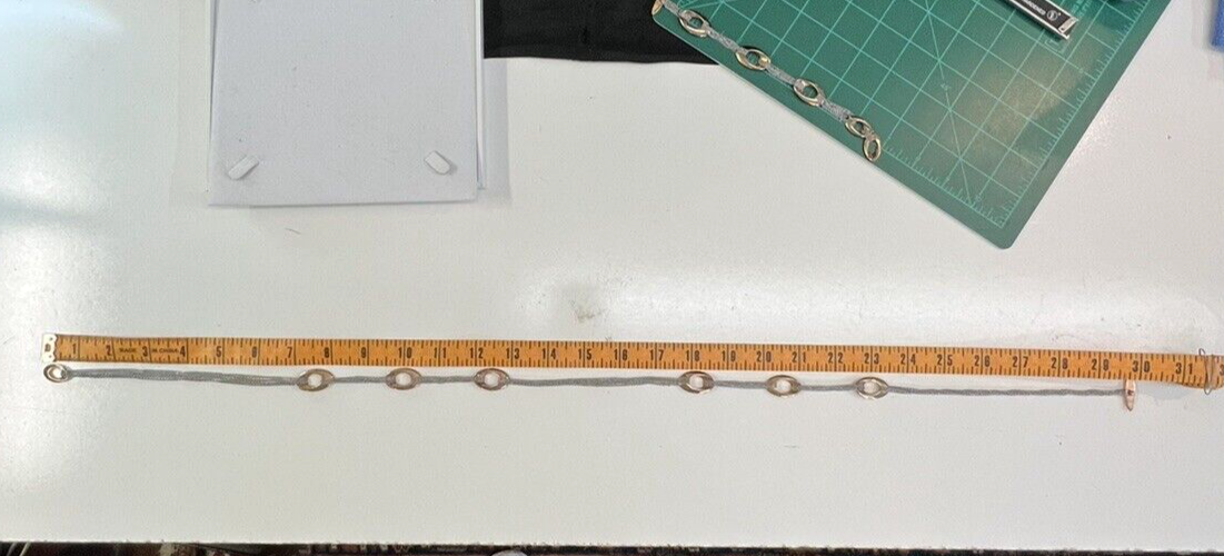 Skagen Ladies Mila Gold and Stainless Necklace and Bracelet Denmark Orig Box