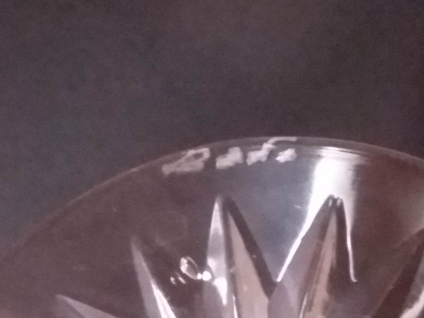 8 Kosta Boda KOS2 Cut Floral Design Crystal Liquor Cocktail 3 5/8'' $144 Retail