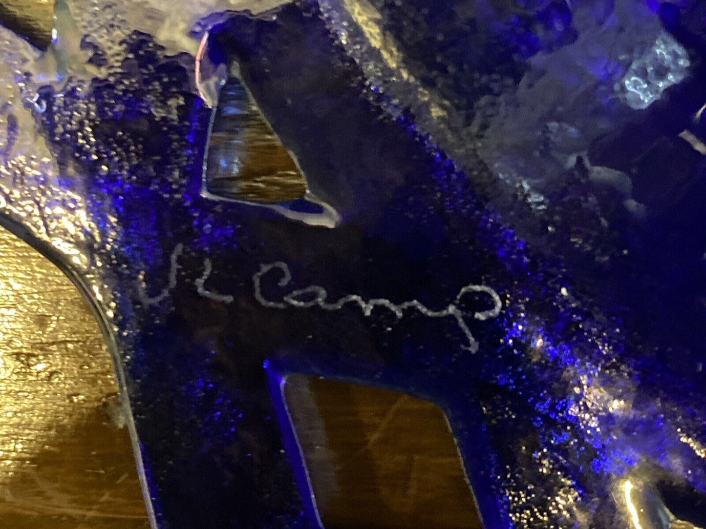 JL Camp Sun Shaped Iridescent Blue Plate & Bowl Set of 11 Bergdorf Goodman