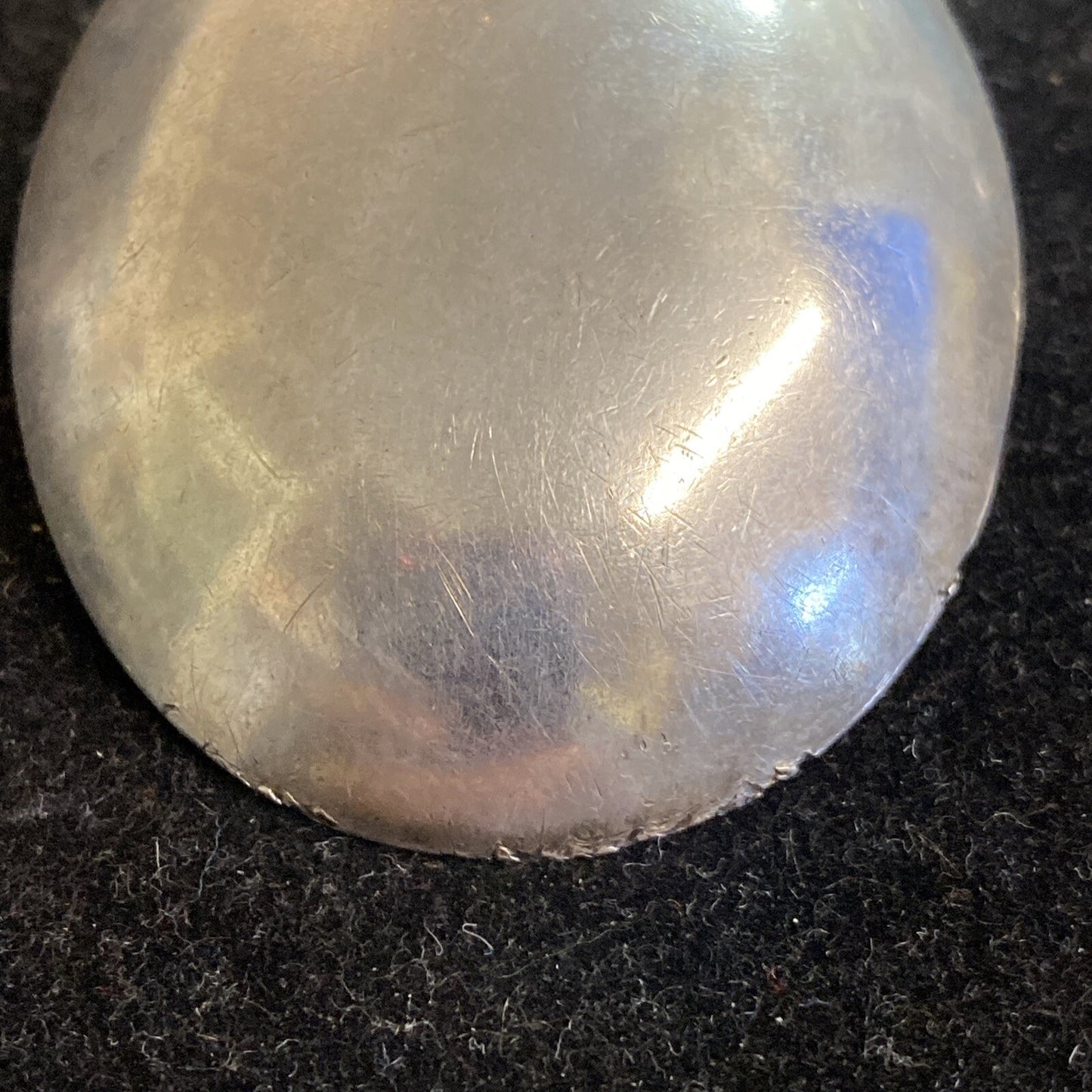 Wallace Sterling Silver 1942 Grand Colonial 6" Cream Soup Spoon 33.49g