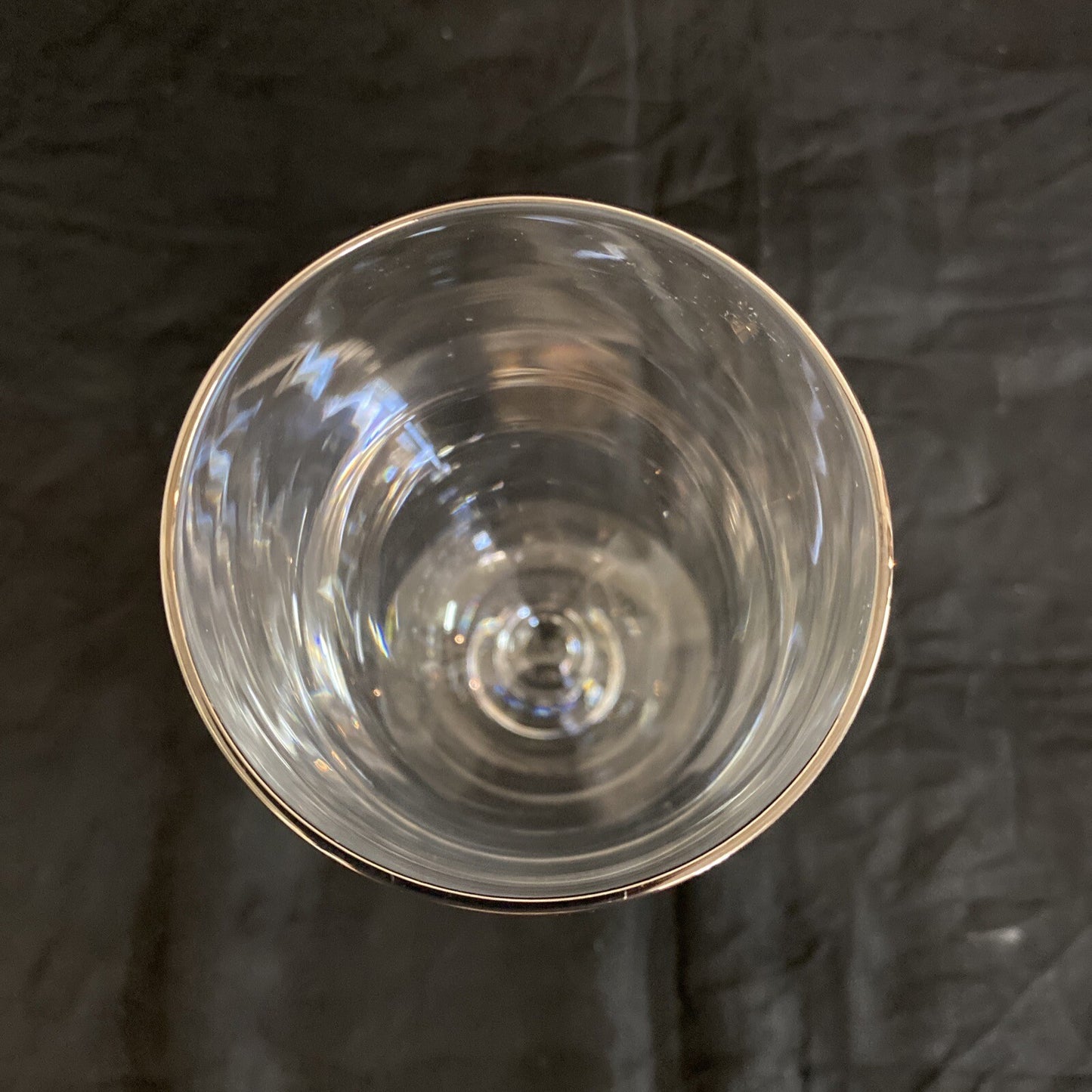 Seneca "Juliet" Platinum Trim 6 1/4" Iced Tea Glasses Set of 8