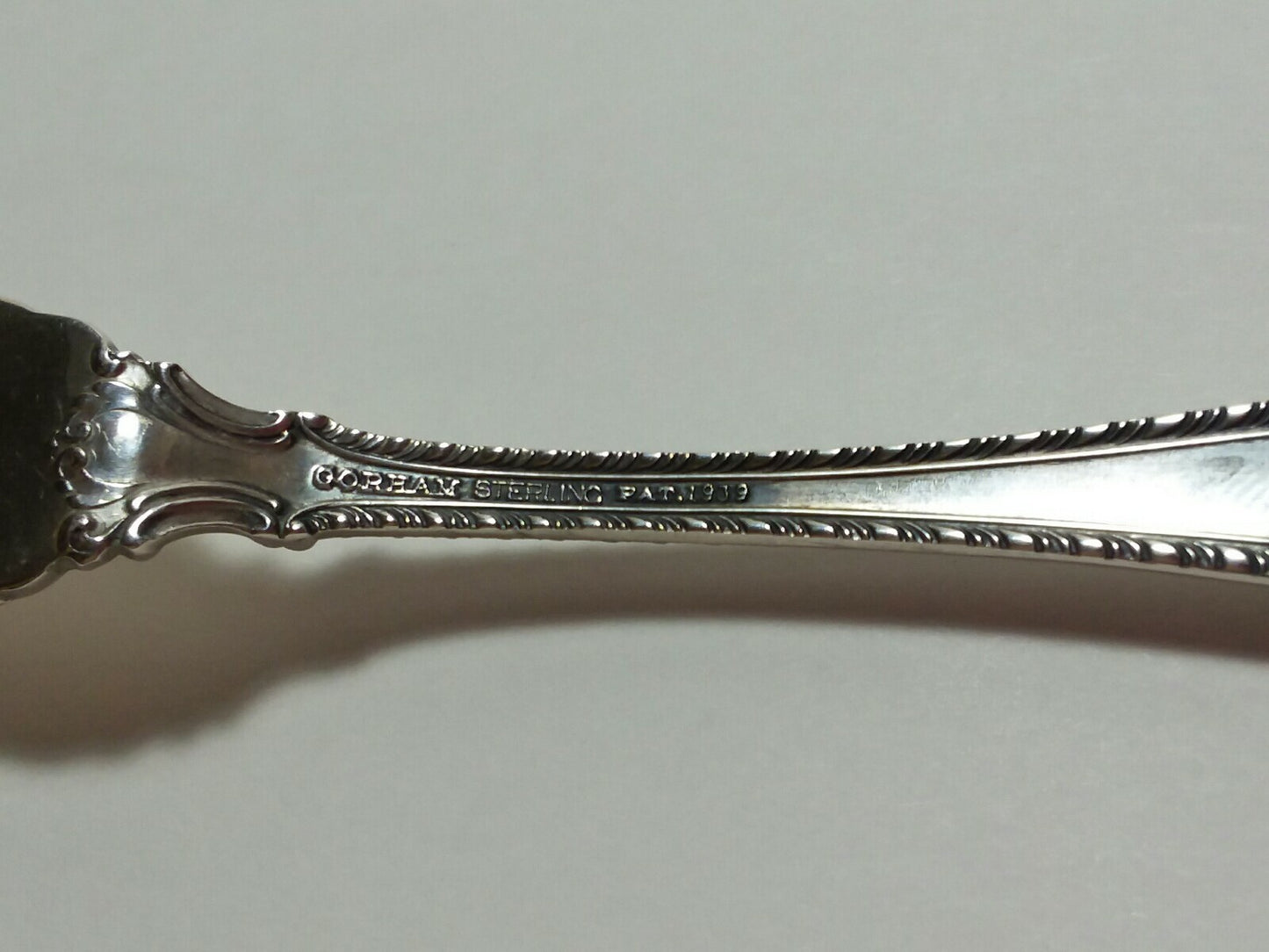 Gorham English Gadroon Master Butter 6''