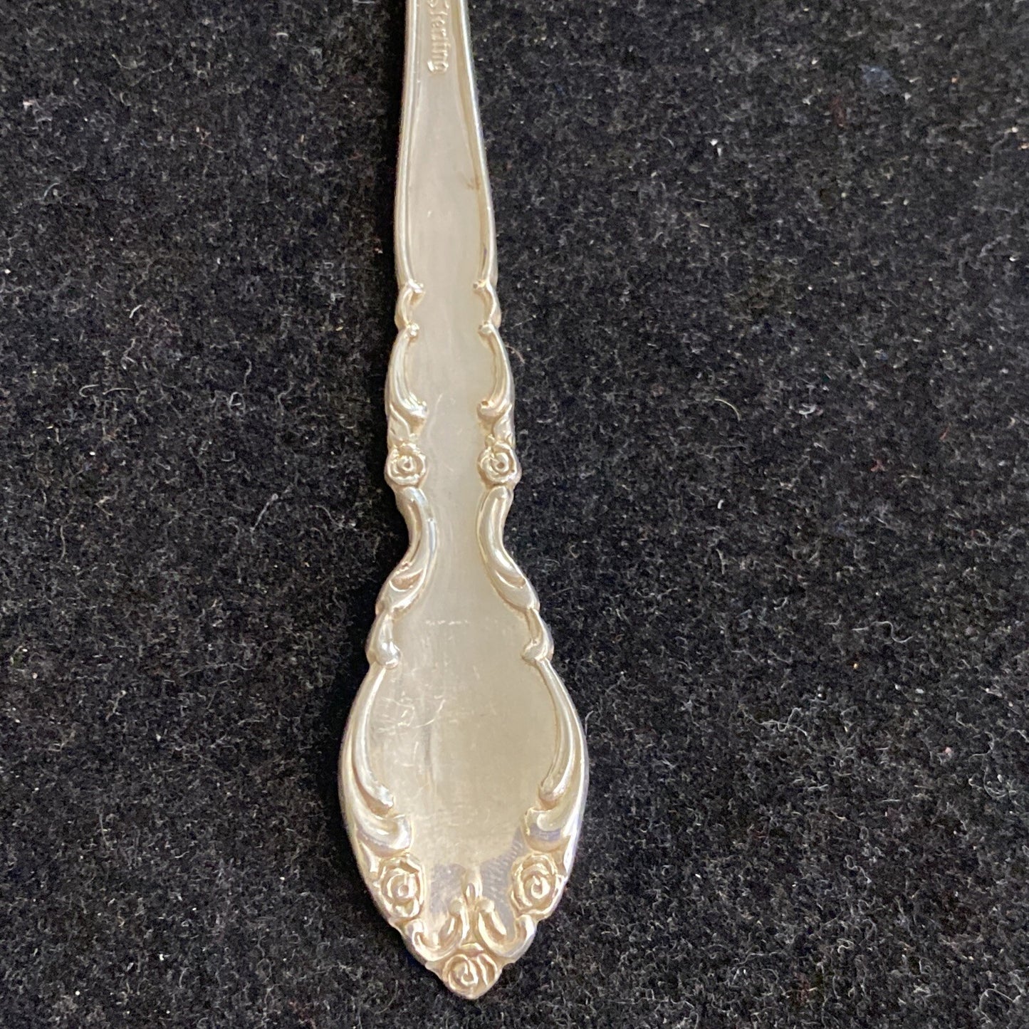 Sterling Heirloom Grandeur Pattern by Oneida 6 5/8" Salad Fork 4 Avail 37.3g ea