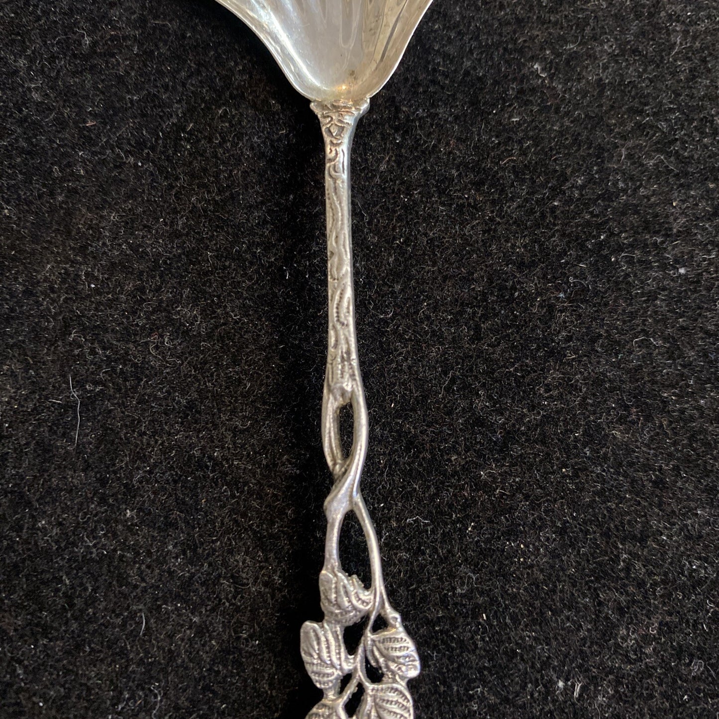 Sterling Silver Widmann Hildesheimer 5" Scalloped Spoon 15.4g