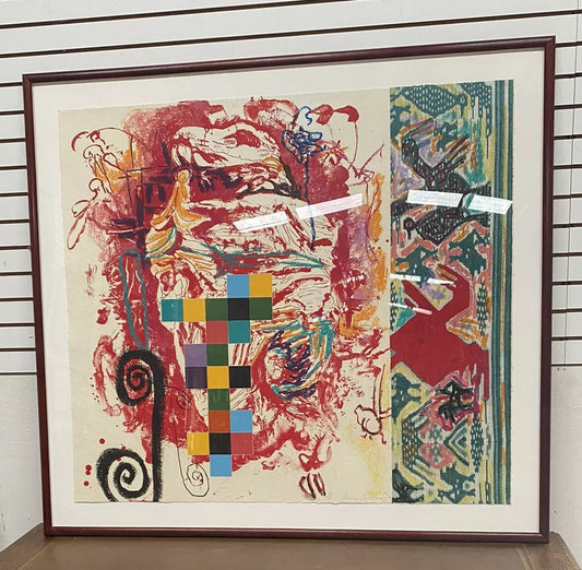 Terrence La Noue “Dreams of Gods" Lithograph 1987 Signed