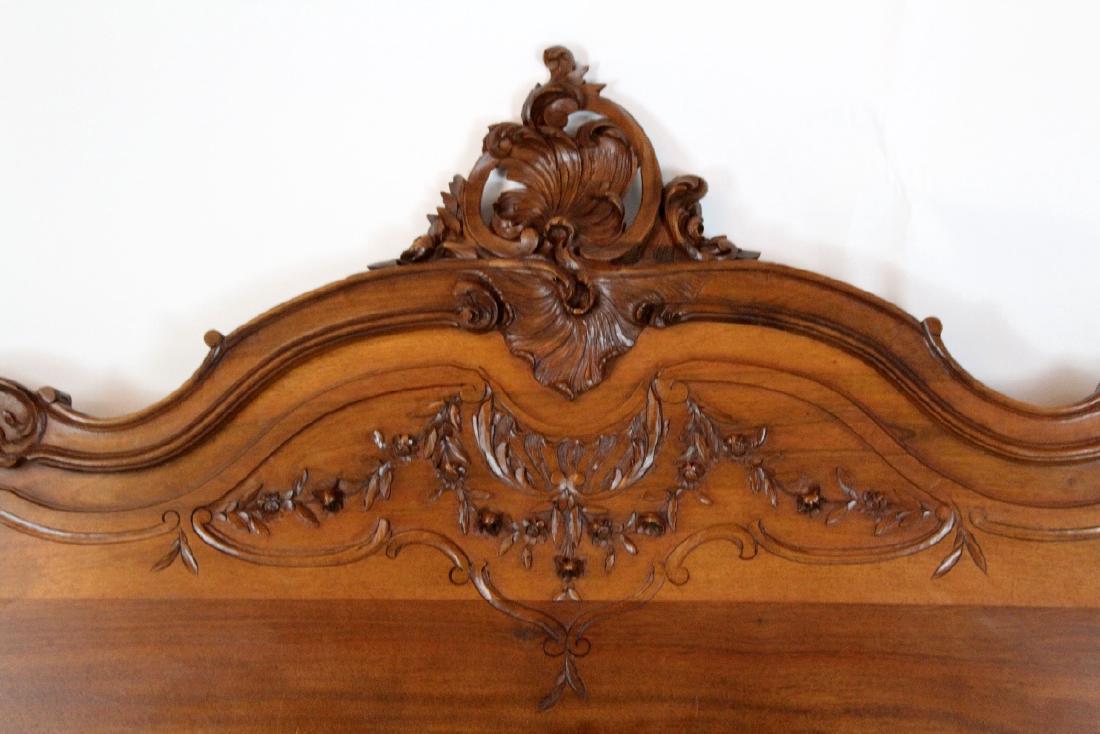 Antique French Provincial Louis XV Carved Cherry Sideboard Chest Cabinet Server