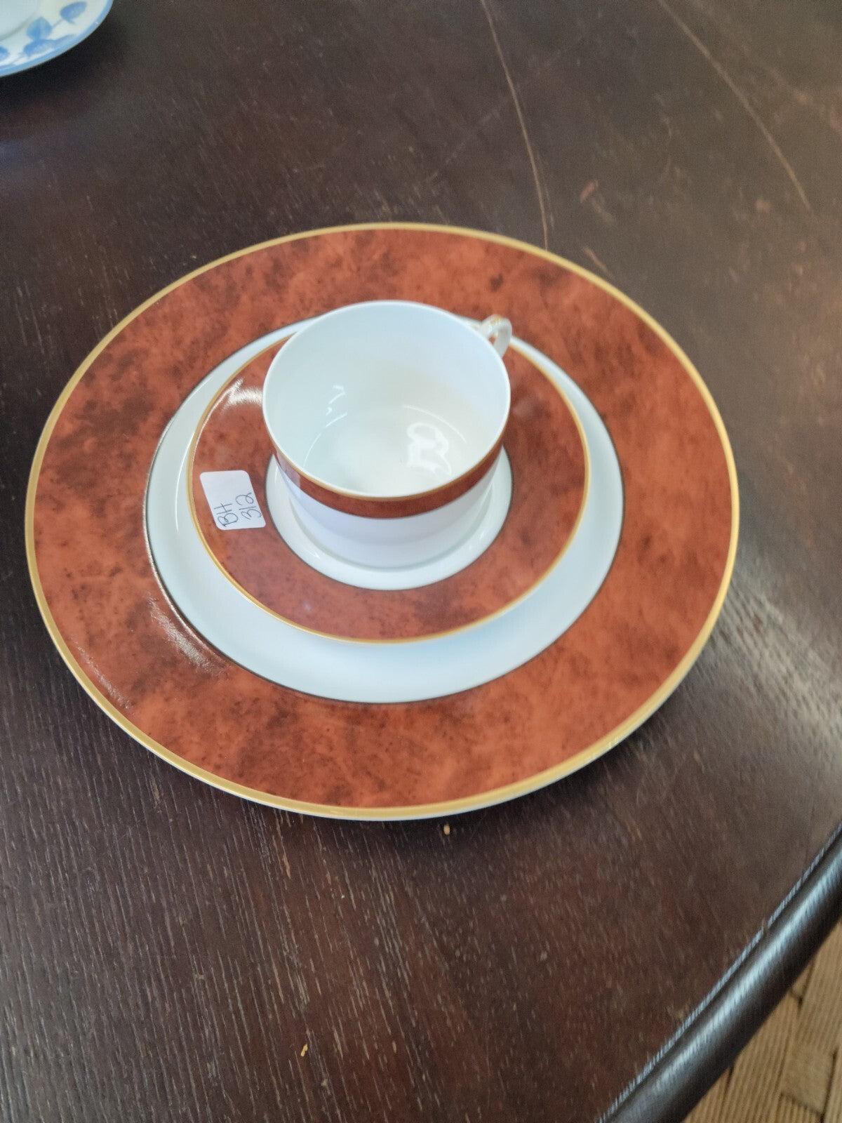 Limoges Haviland "Marco Polo" Dinner Plate Cup & Saucer $170 retail France BH312