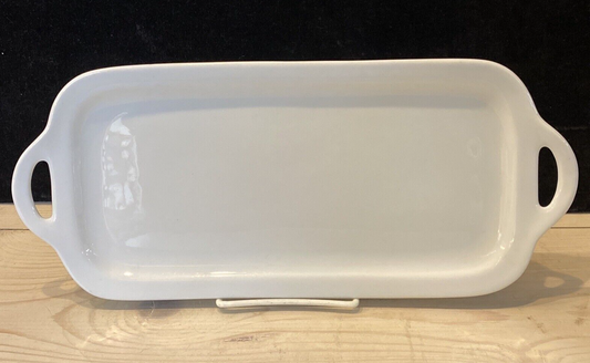 Giraud White 14” Serving Trays 2 Avail