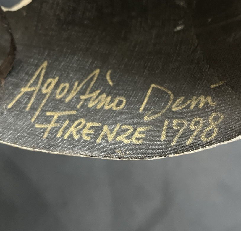 Set of 2 AGOSTINO DESSI & ALICE ATELIER ITALIAN PAPIER MACHE THEATER OPERA MASKS