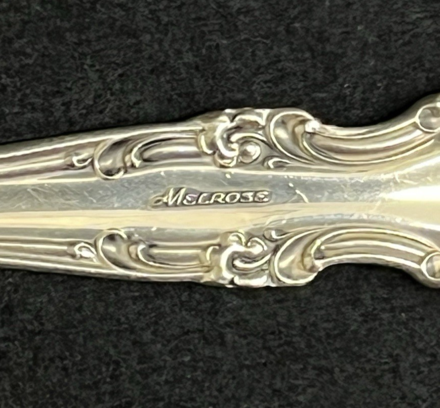 Melrose by Gorham 61.46g Sterling Silver Dinner Fork 7 1/4 in