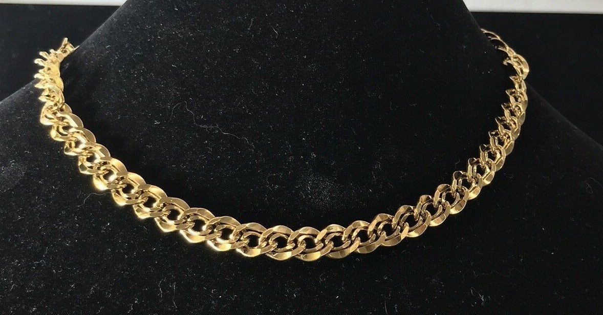 Vintage Napier Gold Plated 17 1/2" Necklace