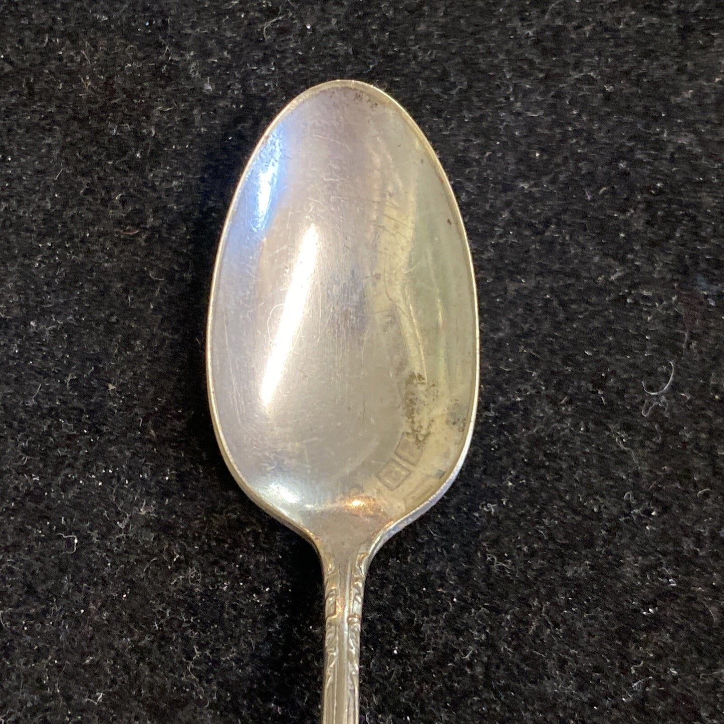 Art Silver Co. 5 1/8" Cherub Silverplate Teaspoon from Rapheal Child Set 1899