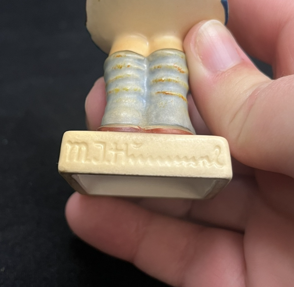 Vintage M.I. Hummel Porcelain #73 "Little Helper" Figure - W. Germany