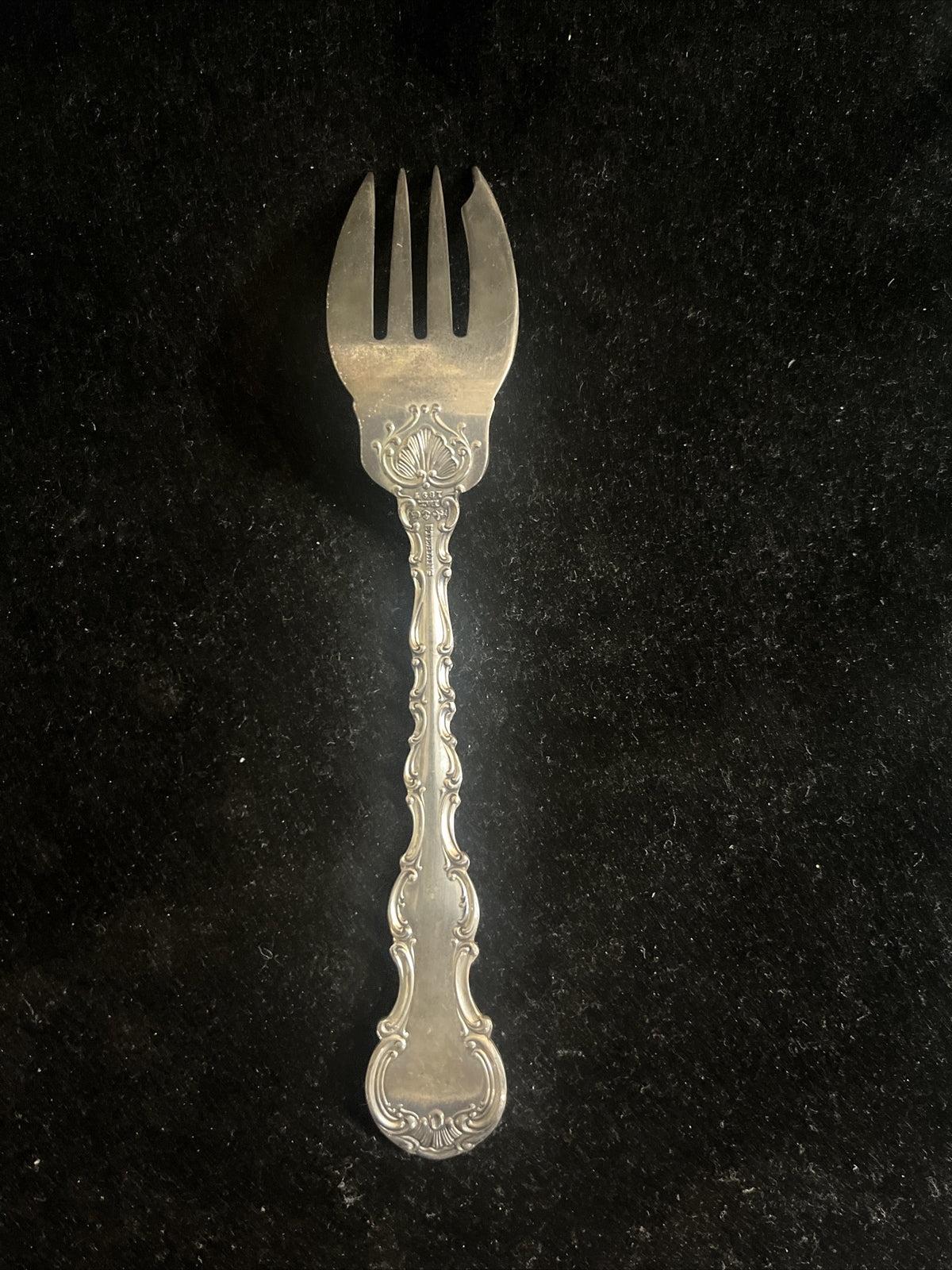 1x Gorham Sterling Strasbourg 1897 Salad Fork 6 3/4" OLD PATTERN Multiple Avail