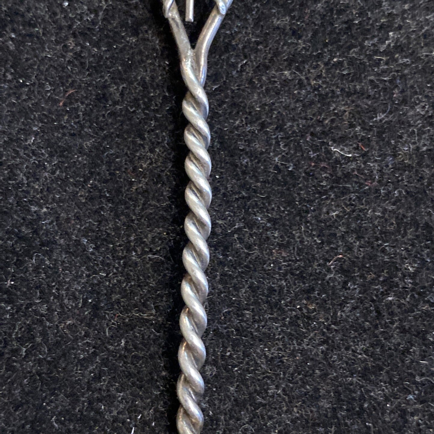 Sterling Silver 4 14" Souvenir Teaspoon 7.87g Gold Wash Bowl