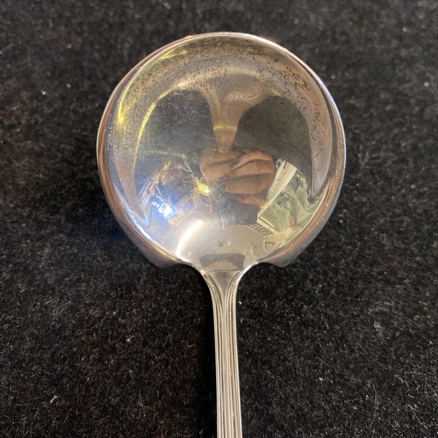 Saart Brothers Sterling 1900s "Carpathia" Pattern 5 1/4" Gravy Ladle 18.1g