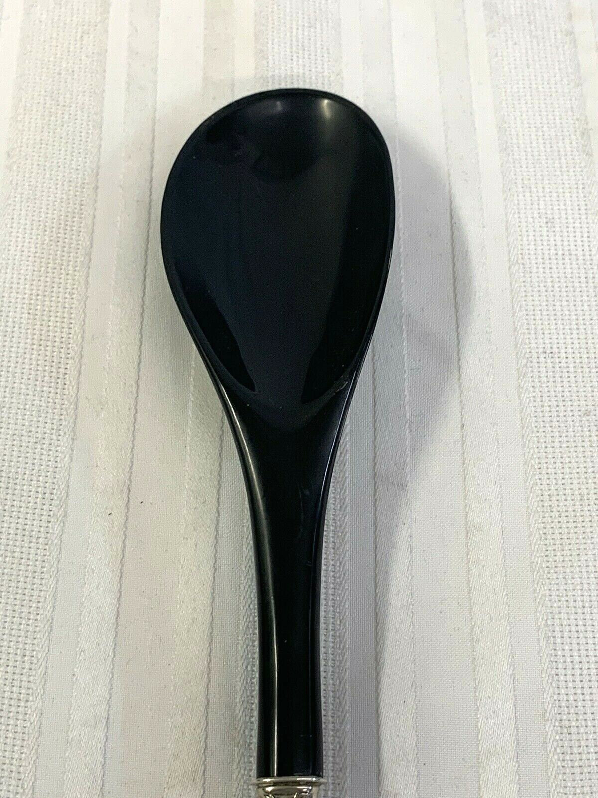 International Sterling Silver Prelude Salad Serving 12"  Spoon Plastic Bowl