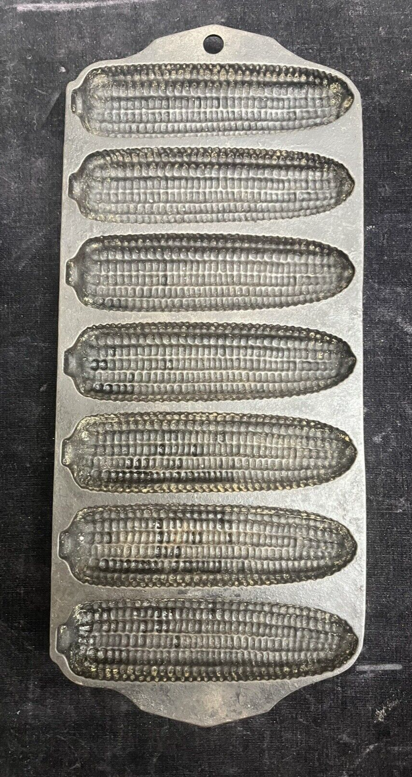 Restored Griswold 273 Cast Iron Crispy Corn Mold Stick Pan 930 Muffin Cornbread