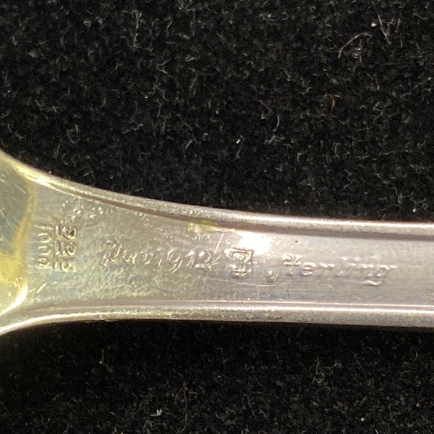 Towle Sterling "Mary Chilton" Pattern Solid Salad Serving Set  Fork & Spoon  PC1