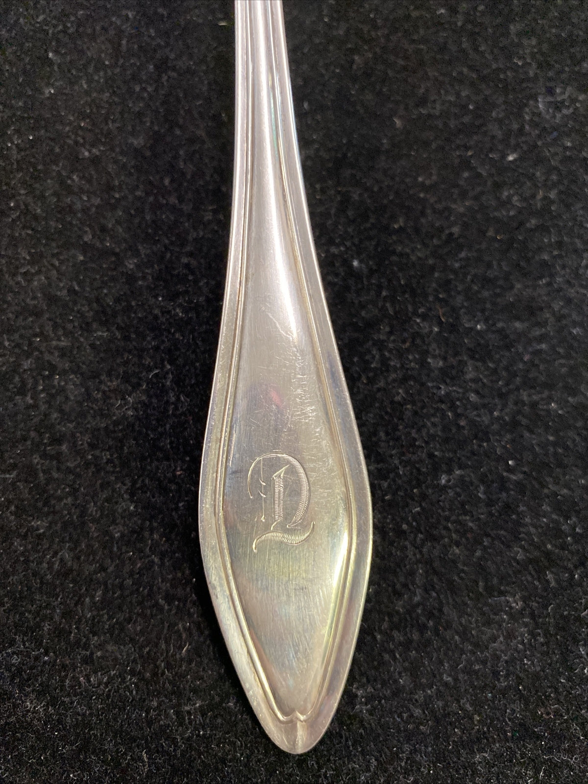 Towle Sterling "Mary Chilton" Pattern Solid Salad Serving Set  Fork & Spoon  PC1