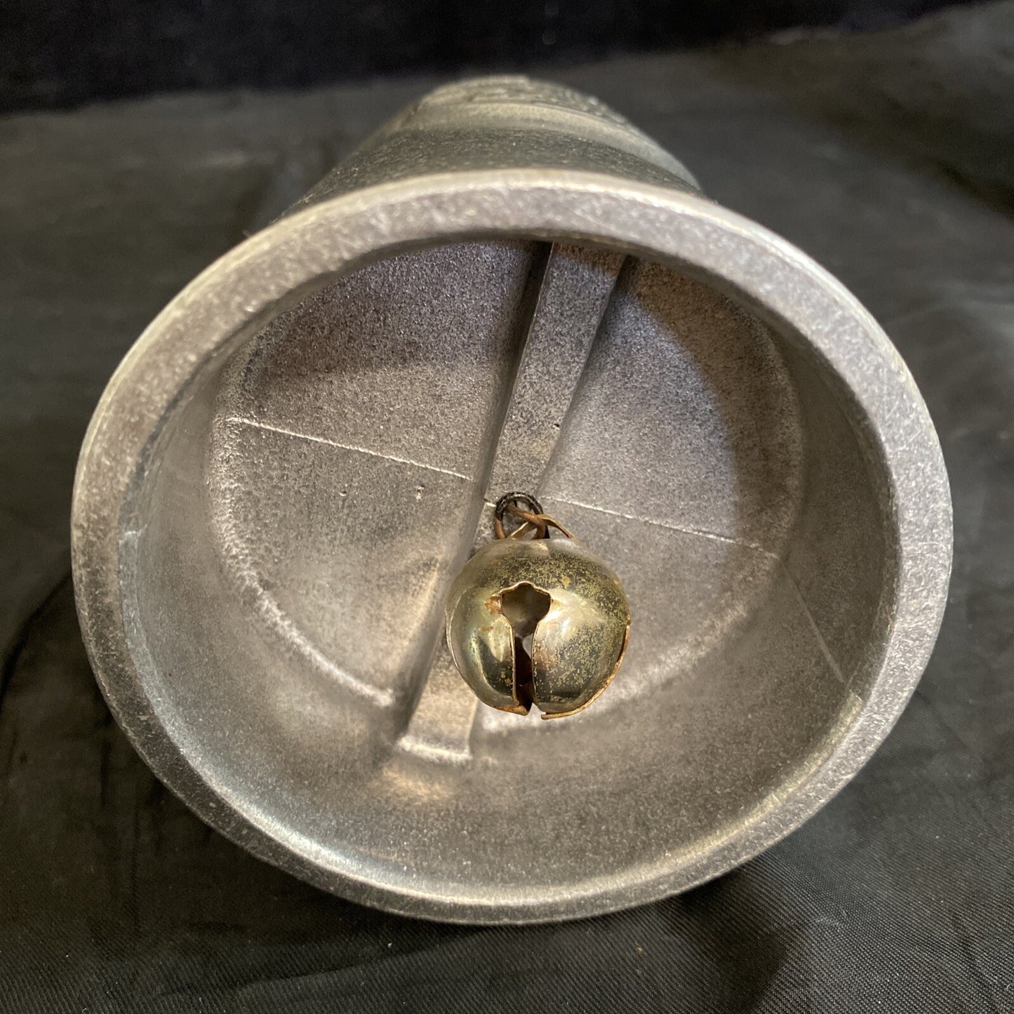 Planters Peanut Co. 6 1/4" Pewter Mug with Bell