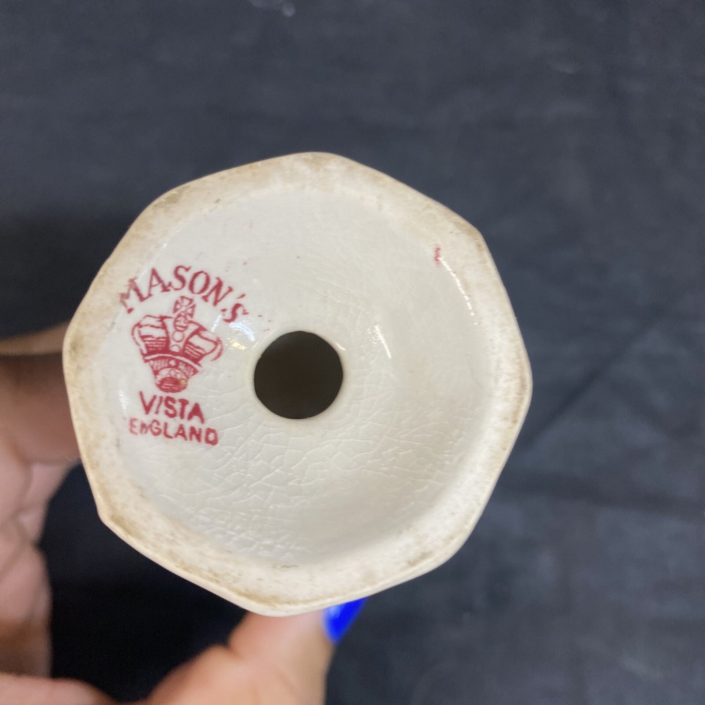 1 Mason's Vista Pink Salt or Pepper Shaker