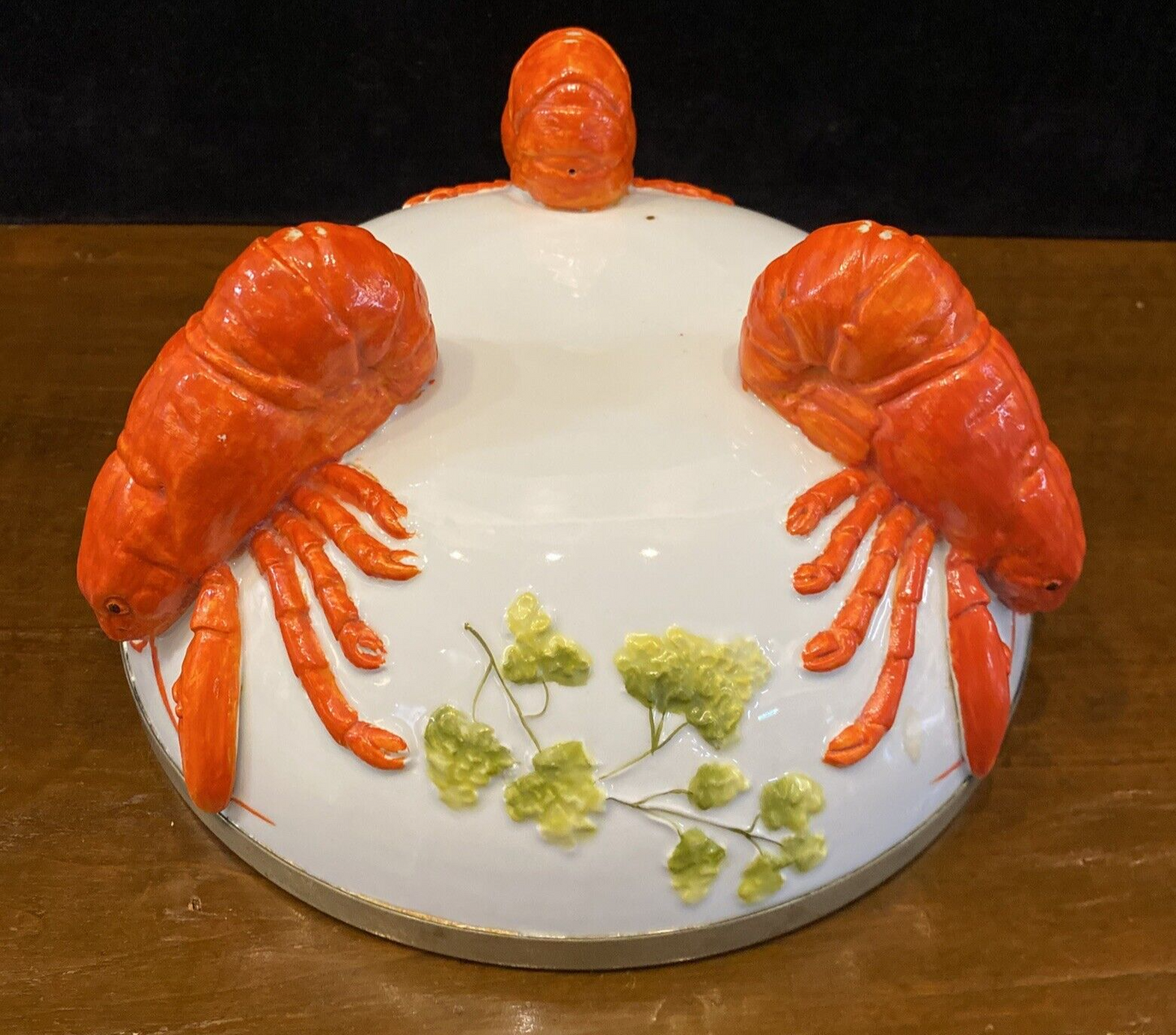 Antique WMF Musterschutz Lobster Serving Bowl circa 1920