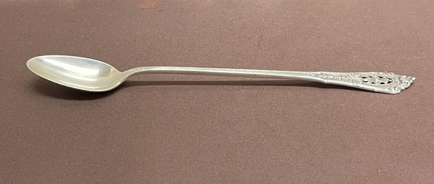 Rose Point by Wallace 26.6g Sterling Silver Flatware - 7/5"  Iced Tea Spoon