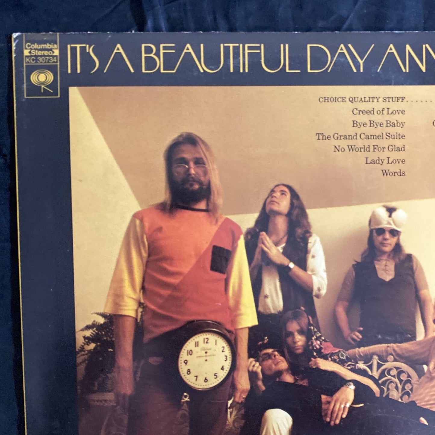 It’s A Beautiful Day Choice Quality Stuff LP Columbia 1st USA Press Psych NM/VG+