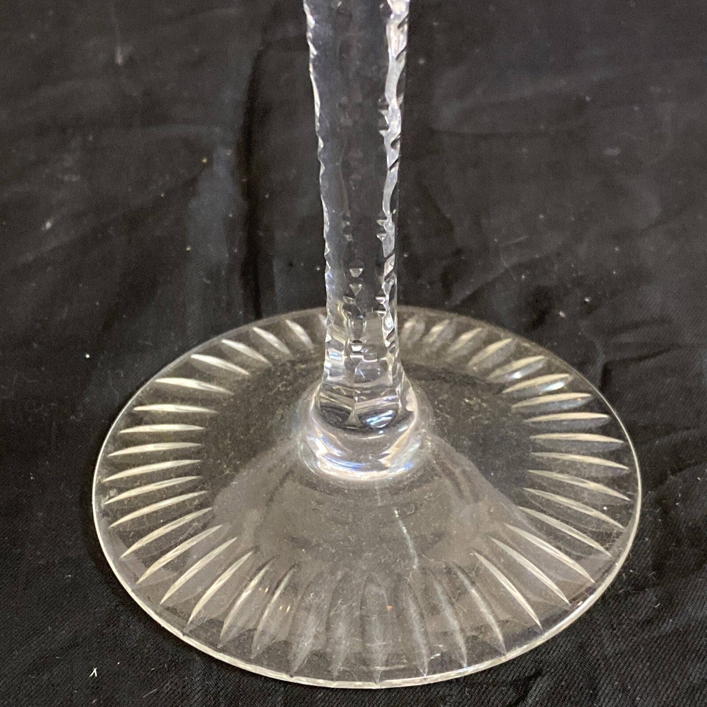 NACHTMANN TRAUBE CRYSTAL CUT 8" Wine Hock  Set Of 4 MSRP $69 ea excellent