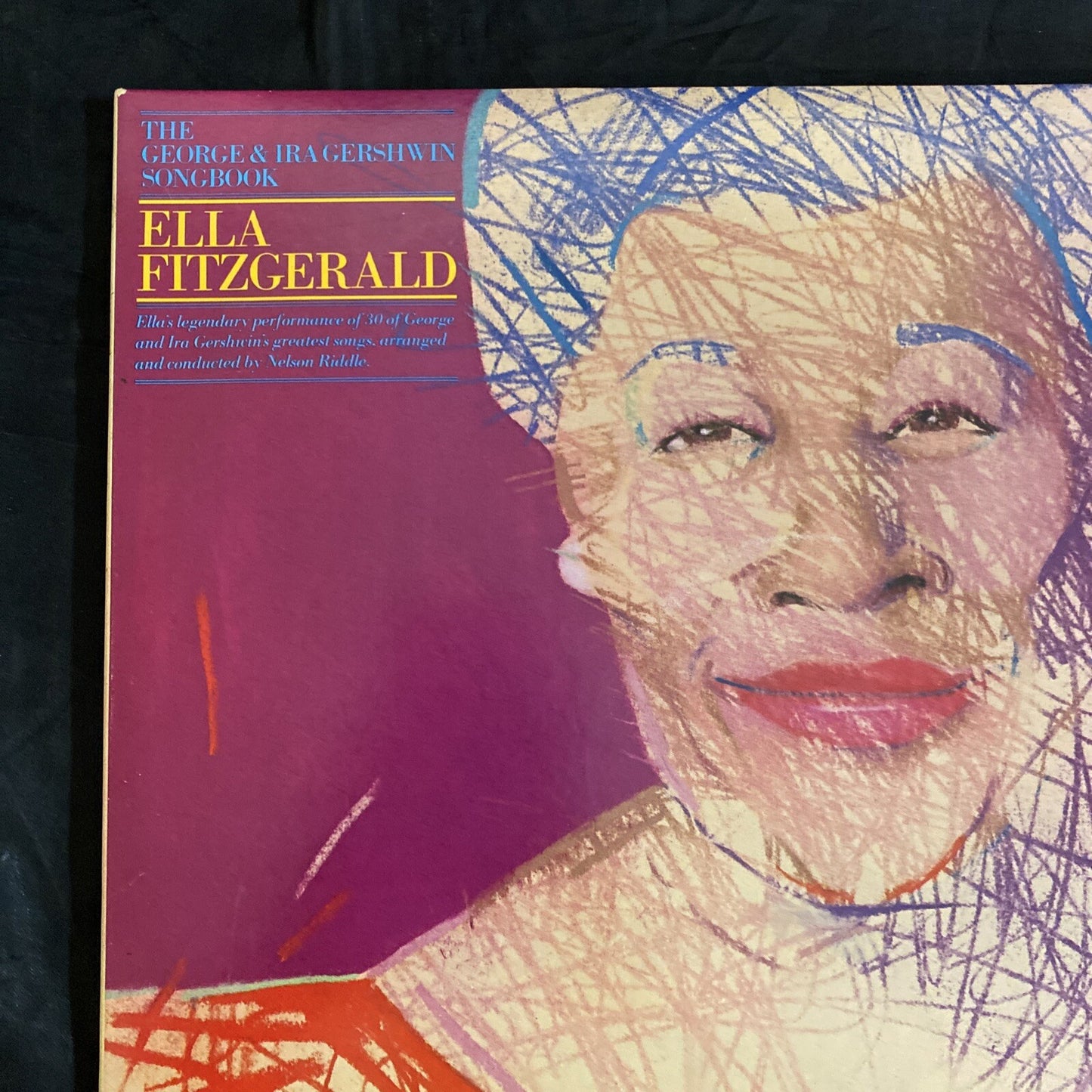 WHITE LABEL PROMO Ella Fitzgerald The George & Ira Gershwin Songbook NM/EX