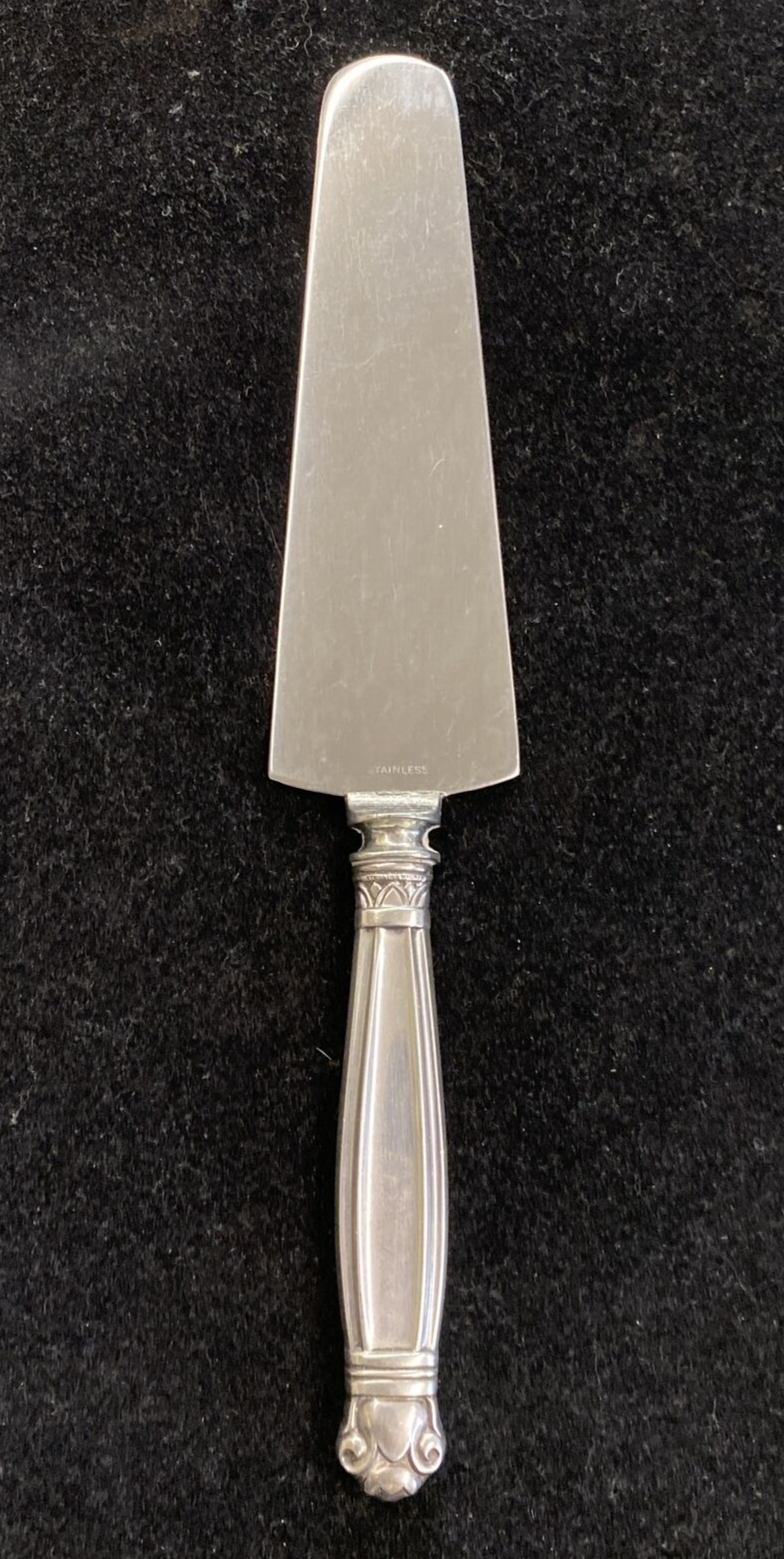 Sterling  Manchester "Copenhagen"  9 3/4" Cake  Pie Server Scandanavian  85g