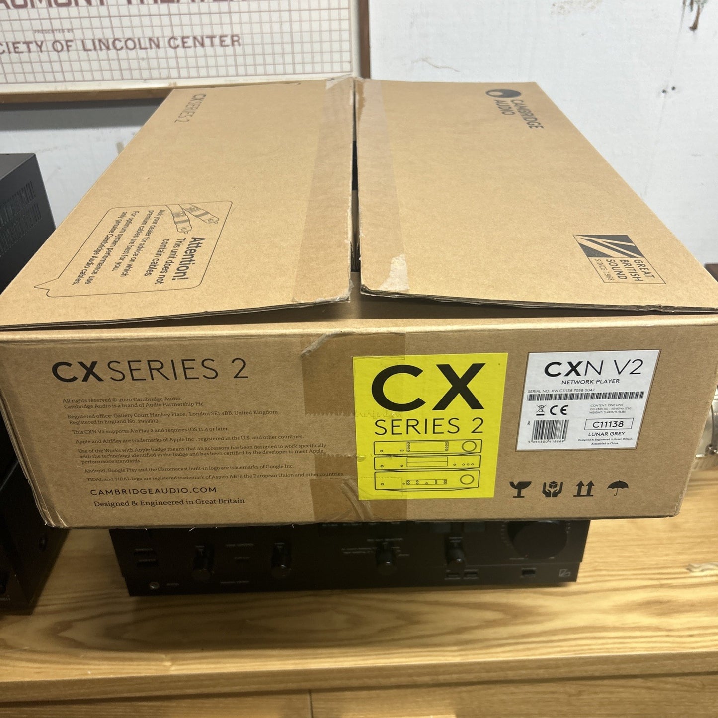 Cambridge Audio CXN V2 Series 2 Network Streamer Player Airplay Tidal